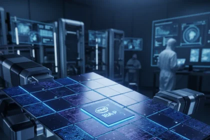 Intel 18A-P Process Node Targets External Chip Makers — AI-generated illustration