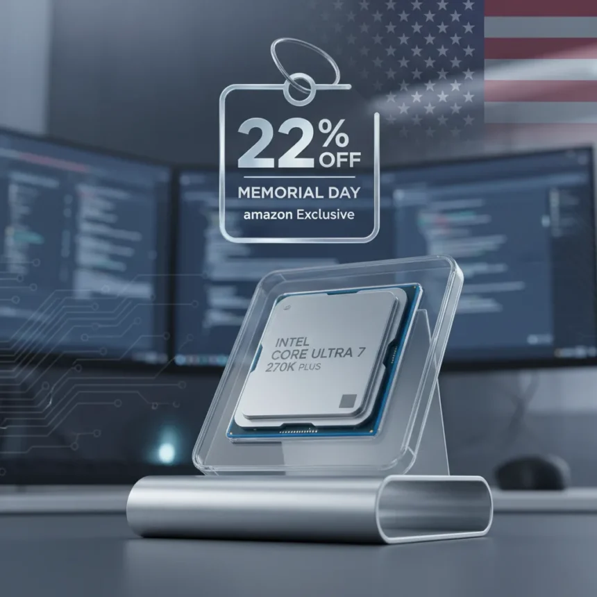 Intel Core Ultra 7 270K Plus hits 22% off for Memorial Day