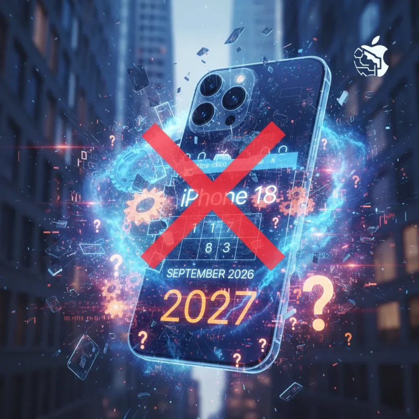 iPhone 18 delay to 2027 contradicts Apple's September timeline