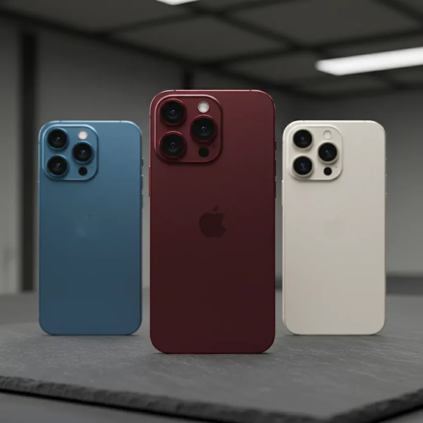 iPhone 18 Pro's Dark Cherry color hints at Apple's bolder design shift
