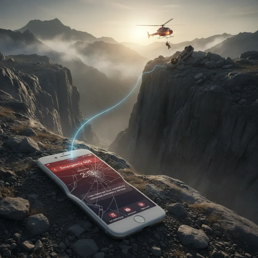 iPhone Crash Detection feature just saved a driver's life