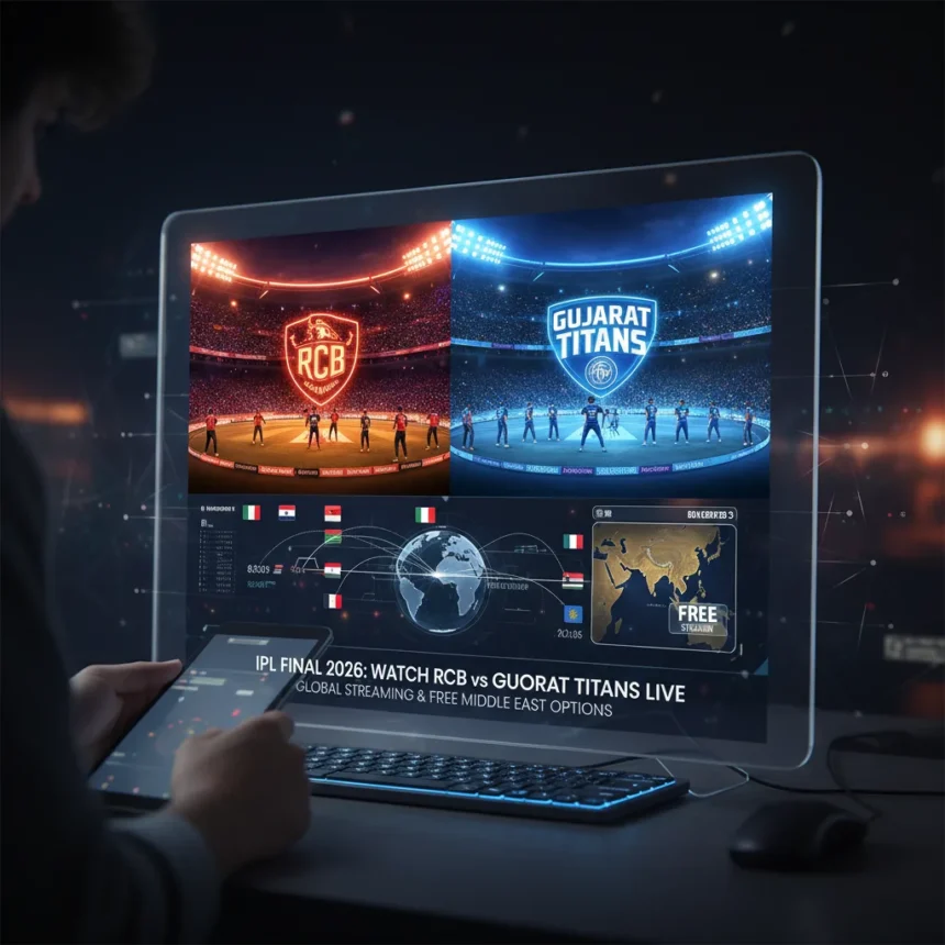 IPL Final 2026: Watch RCB vs Gujarat Titans Live