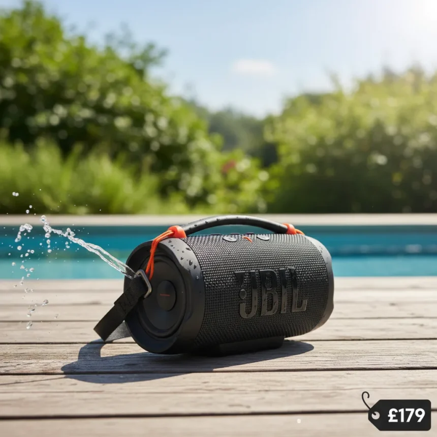 JBL Xtreme 4 hits lowest price ever at £179 — AI-generated illustration