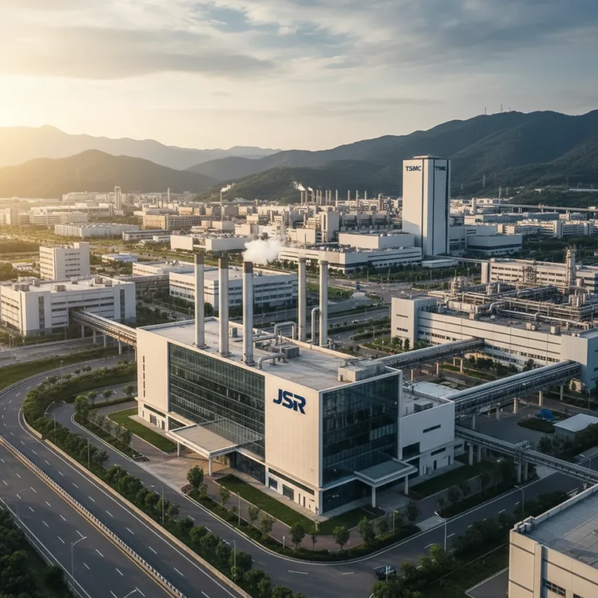 JSR's Taiwan photoresist plant closes gap with TSMC rivals