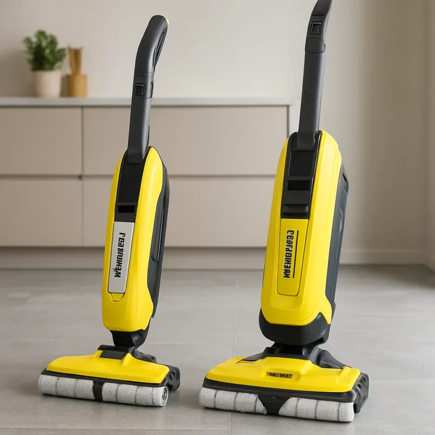 Kärcher FCV 3 and FCV 4 bring pressure washer power to hard floors