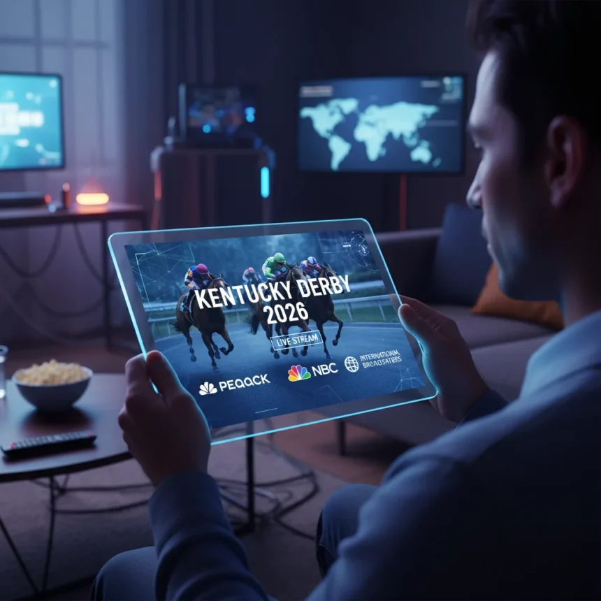 Kentucky Derby 2026 live stream: watch online from anywhere — AI-generated illustration
