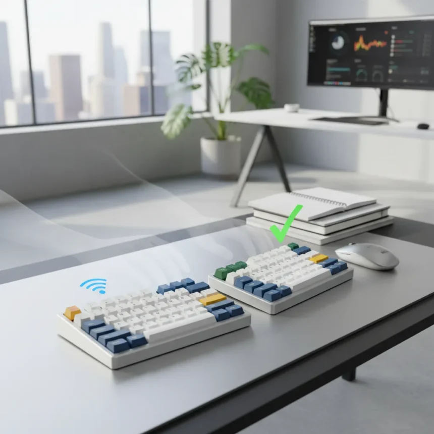 Keychron Q11 Ultra Split Keyboard Proves Wireless Freedom Works