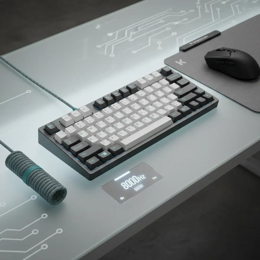 Keychron V1 Ultra 8K Delivers Absurd Battery Life and Gaming Speed