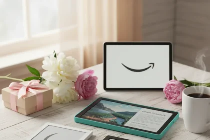 Kindle Mother's Day deals save up to 31% on Paperwhite, Colorsoft, Scribe — AI-generated illustration