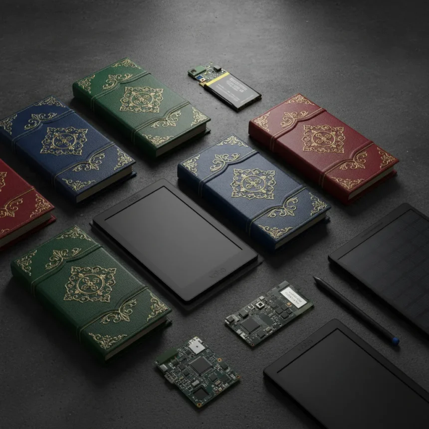 Kobo's new ereader cases miss the mark on what readers actually need — AI-generated illustration