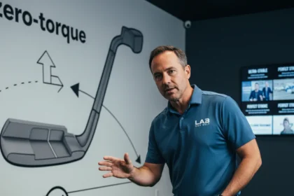 LAB Golf Co-Founder Blasts Zero-Torque Copycats — AI-generated illustration