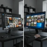 LAP Photo Manager outperforms Windows 11's built-in Photos app — AI-generated illustration