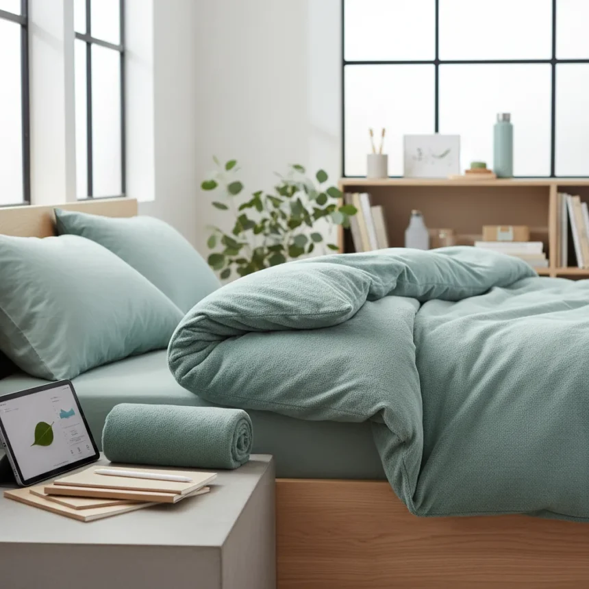 Larke premium eucalyptus duvet balances sustainability with real comfort