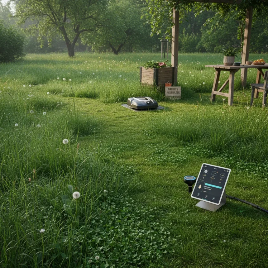 Lazy lawn method cuts maintenance time without sacrificing grass health