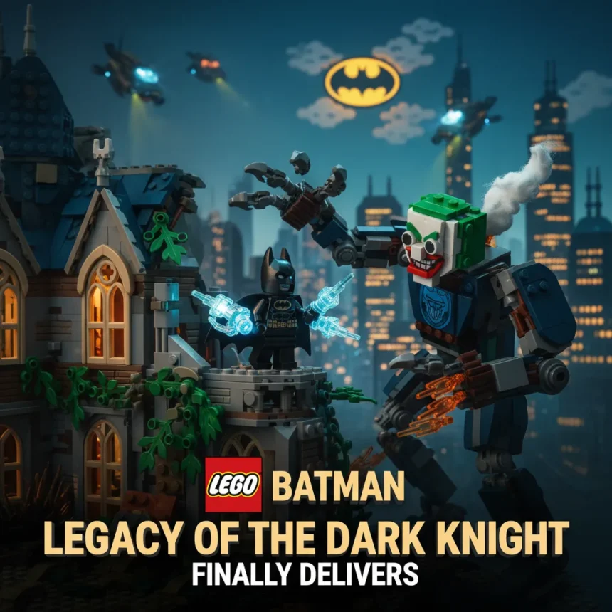 Lego Batman Legacy of the Dark Knight Finally Delivers