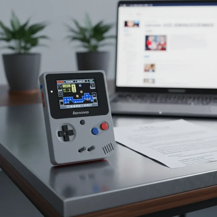 Lenovo G02 retro handheld pulled from sale amid legal concerns
