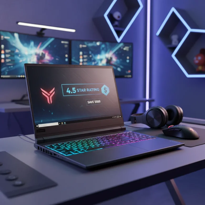 Lenovo Legion 5i RTX 5070 Gaming Laptop: 4.5-Star Deal — AI-generated illustration