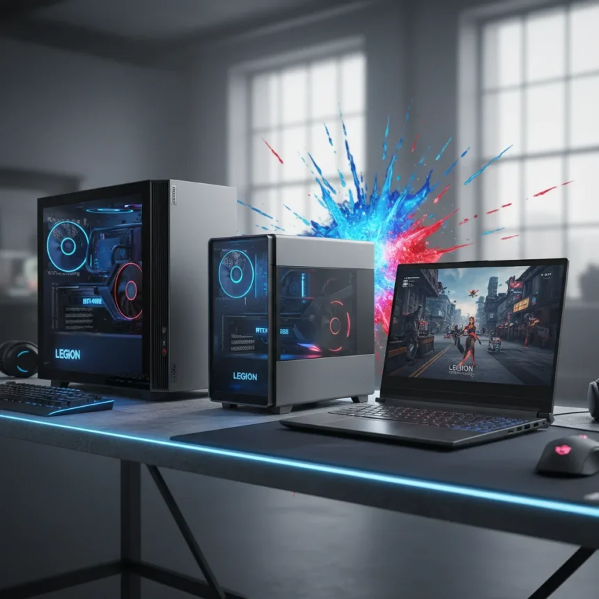 Lenovo Legion RTX gaming PCs drop hard for Memorial Day