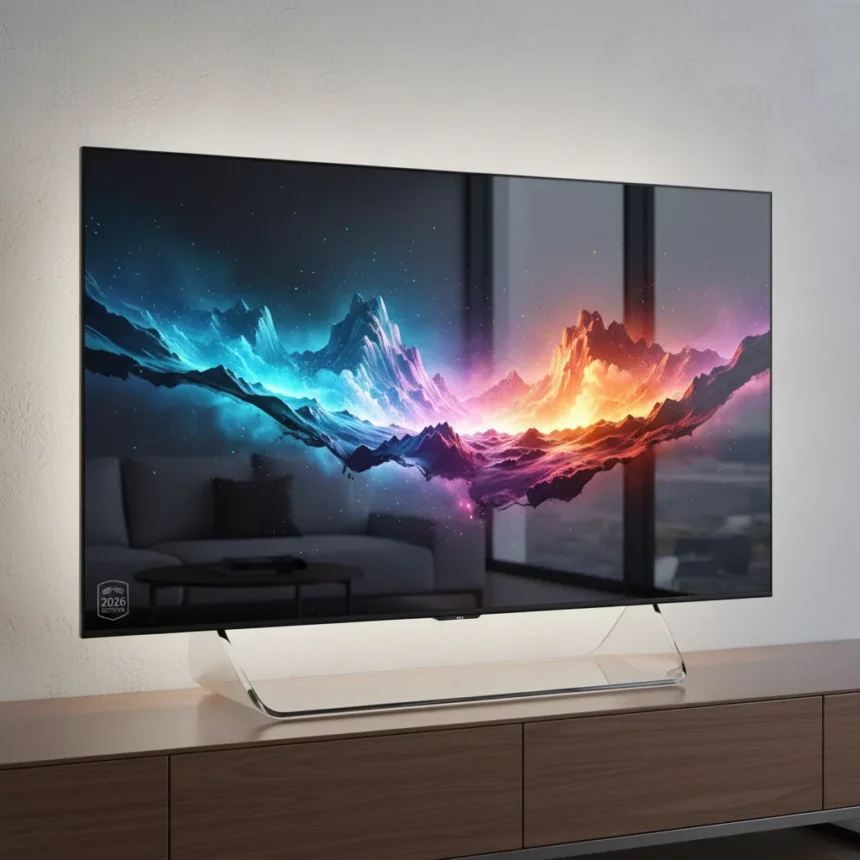LG C6 OLED TV proves mid-range brightness can match flagship ambition — AI-generated illustration