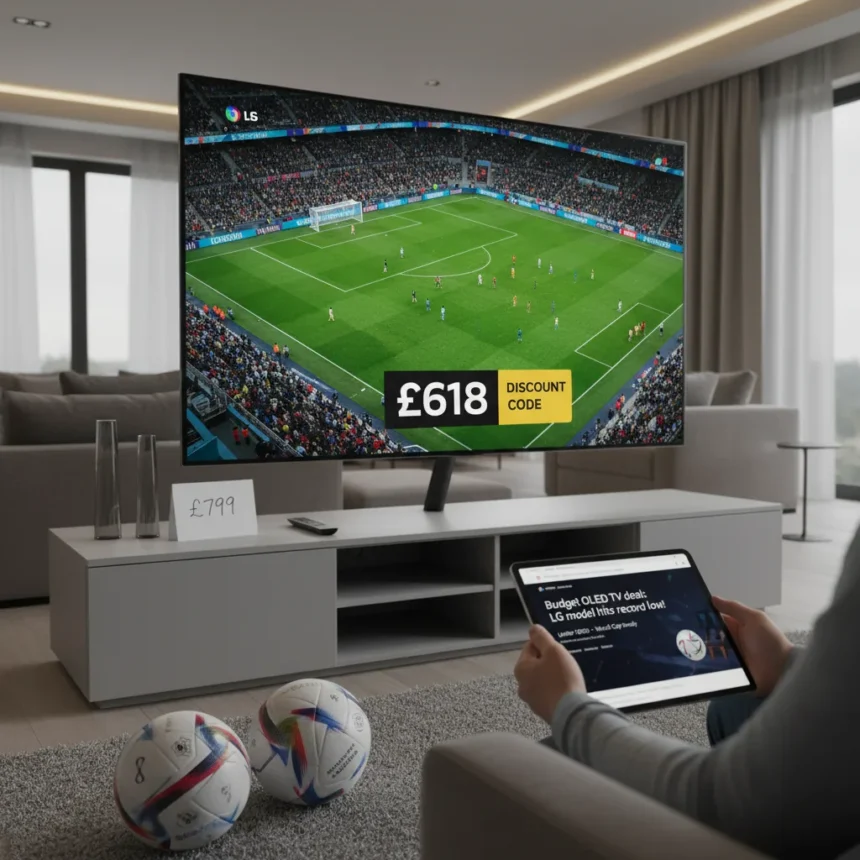 Budget OLED TV deal: LG model hits record low with £618 discount