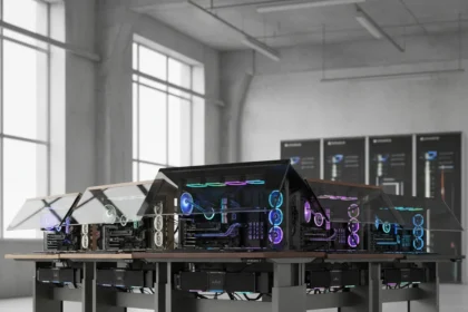 Lian Li DK07 Wood standing desk PC case now ships in five finishes