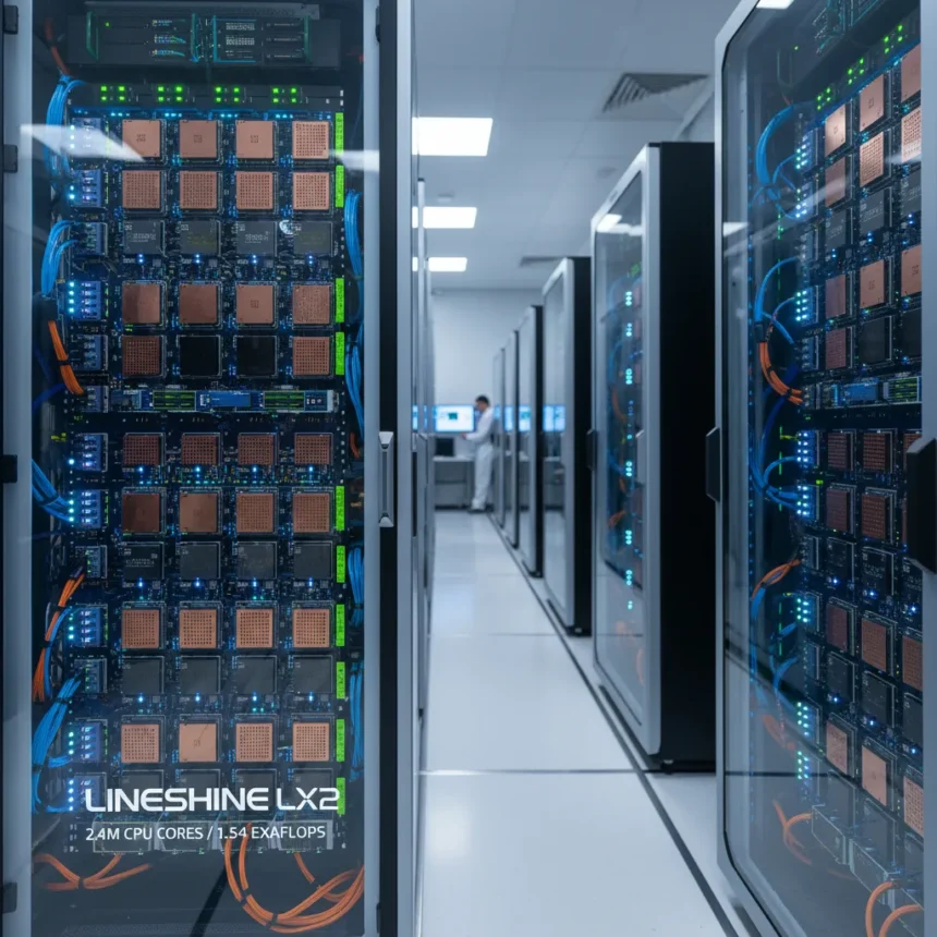 LineShine LX2 supercomputer challenges GPU dominance with 2.4M CPU cores