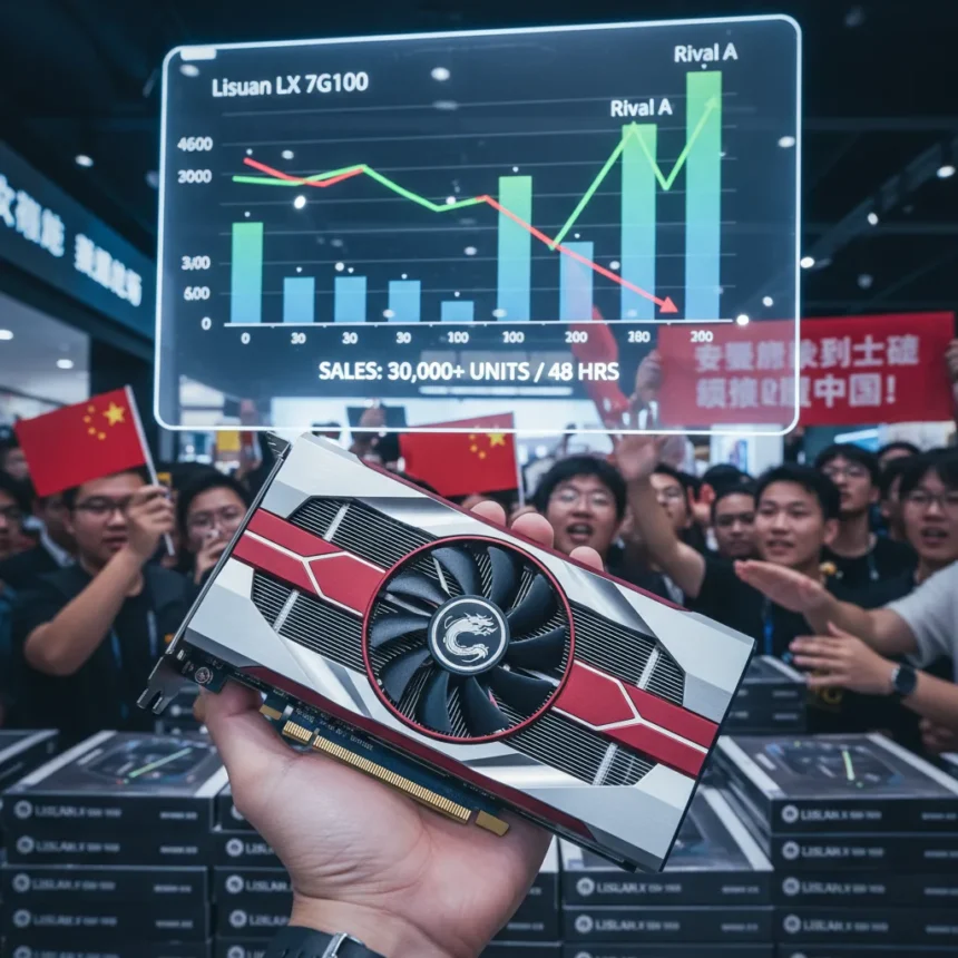 Chinese GPU Lisuan LX 7G100 Sells Out Fast Despite Weak Performance