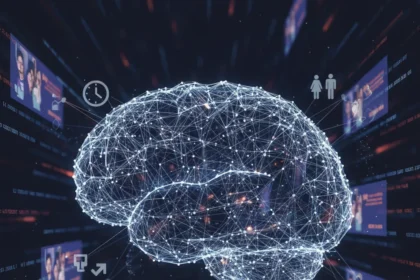 LLMs infer private attributes from ad exposure alone — AI-generated illustration