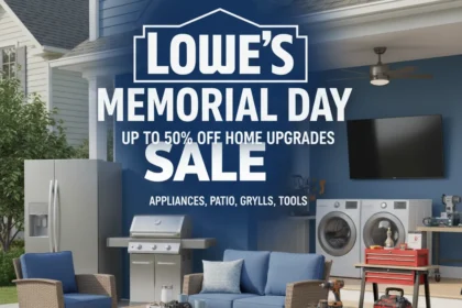 Lowe's Memorial Day sale: up to 50% off home upgrades