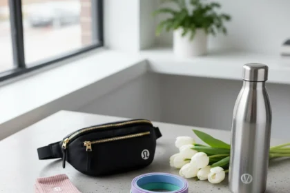 Lululemon Mother's Day gifts under $50 that look expensive — AI-generated illustration