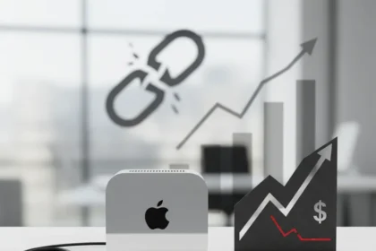 Mac mini entry-level model discontinued, prices rise — AI-generated illustration