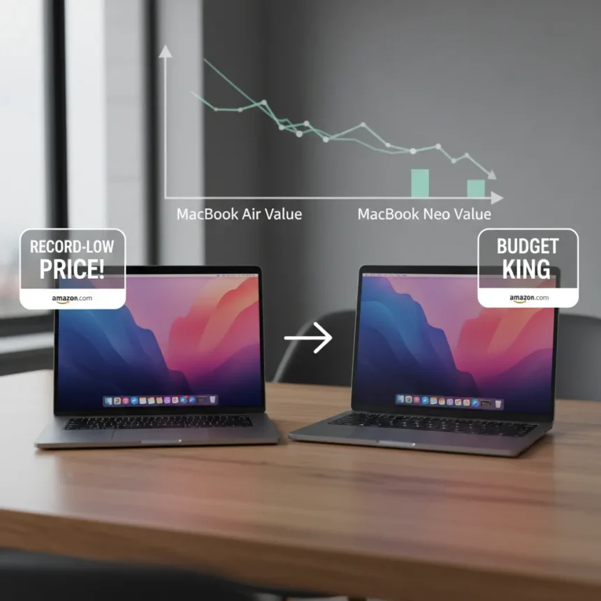 MacBook Air record-low price finally makes it rival the MacBook Neo