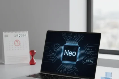 MacBook Neo CPU upgrade makes it the laptop deal everyone's chasing — AI-generated illustration