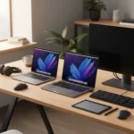 MacBook Pro M4: 14-inch vs 16-inch for your workflow — AI-generated illustration