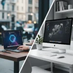 MacBook Pro M4 vs iMac M4: which Mac is best for you? — AI-generated illustration
