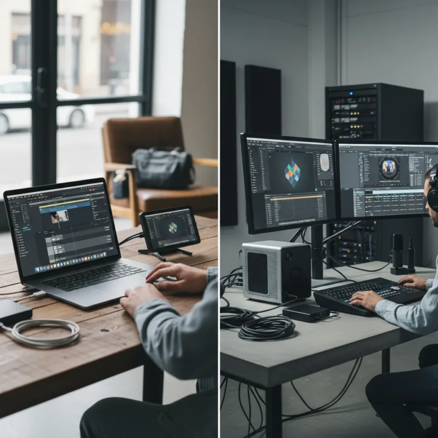 MacBook Pro M4 vs Mac Studio M2: laptop or desktop?