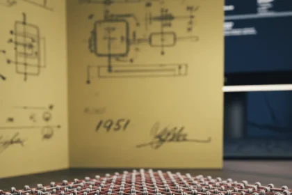 Magnetic core memory patent filed 75 years ago this week
