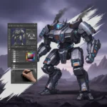 Mech concept art in Photoshop: A workflow guide for digital artists