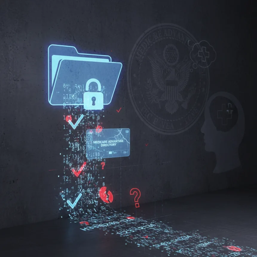Medicare Advantage directory exposes providers' Social Security numbers — AI-generated illustration