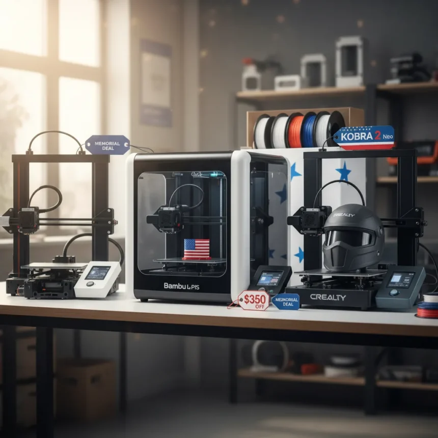 Best Memorial Day 3D Printer Deals: Save Up to $350