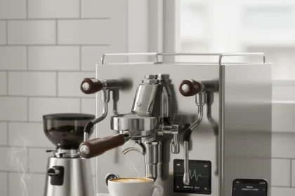 Meraki prosumer espresso machine smart features deliver barista results