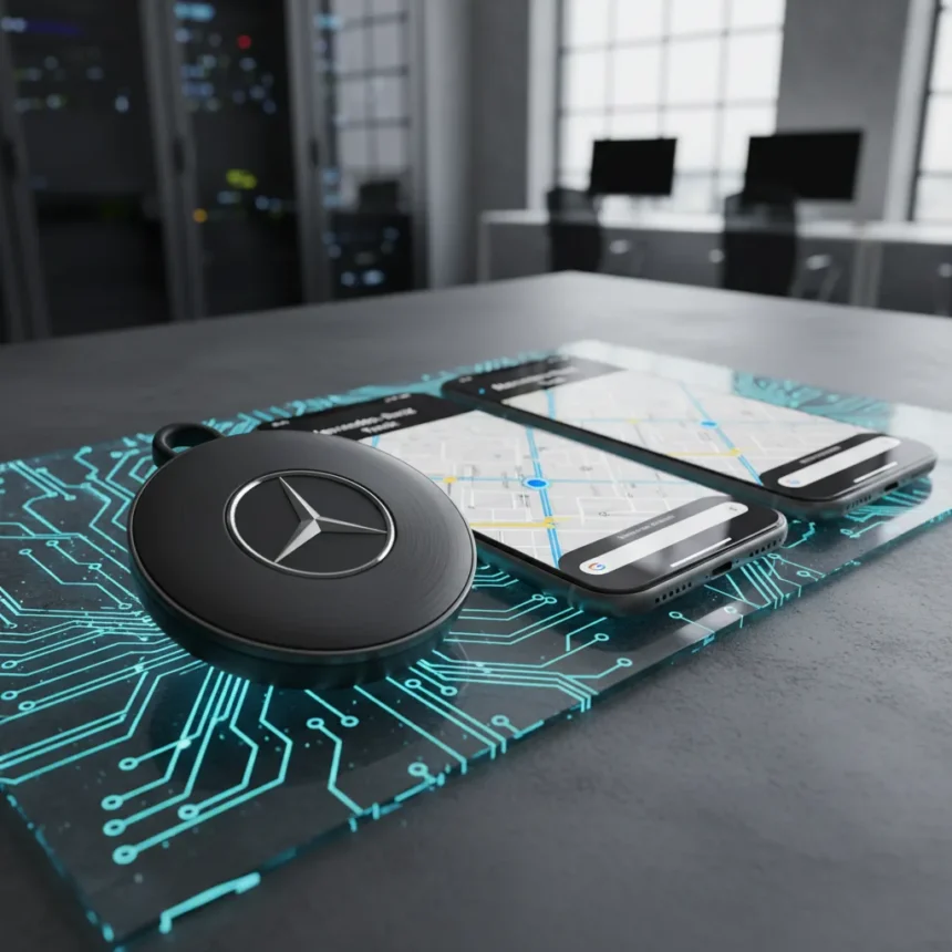 Mercedes-Branded Chipolo Tracker Solves AirTag's Biggest Flaw