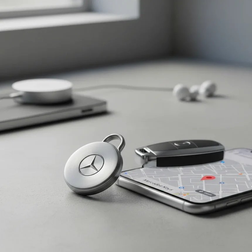 Mercedes Find My tracker: official accessory that actually works