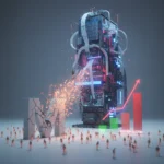 Meta's 8,000 job cuts signal AI spending crisis at big tech — AI-generated illustration