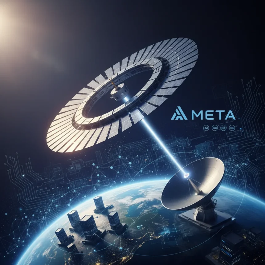 Meta's Space Solar Deal Signals AI's Power Crisis Demands Real Solutions — AI-generated illustration