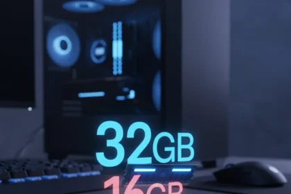 Microsoft's 32GB RAM gaming standard marks shift in PC memory demands — AI-generated illustration