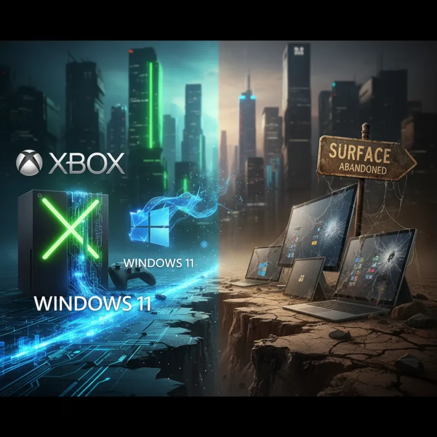 Microsoft's Misaligned Priorities Leave Surface Behind