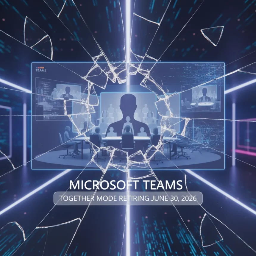 Microsoft Teams is retiring Together mode in 2026