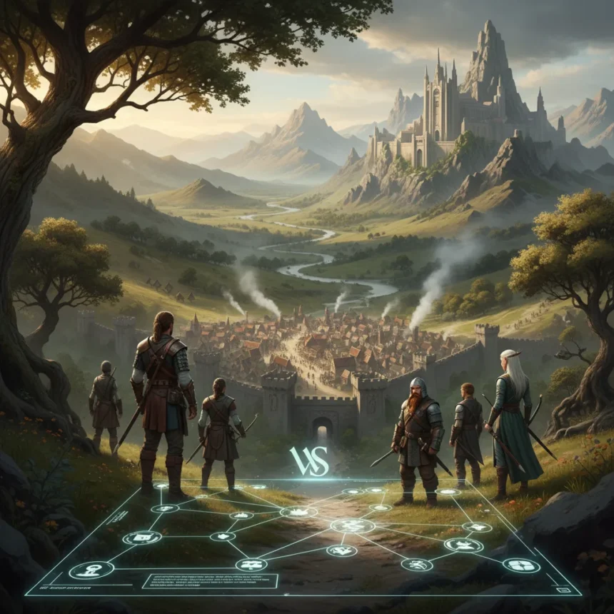 Middle-earth RPG aims for living world with narrative depth