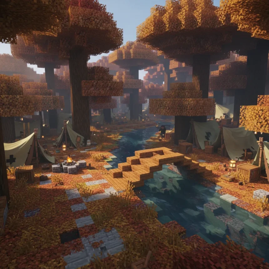 Minecraft's Dappled Forest Biome Brings Fall Vibes and New Builder Tools